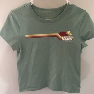 Vans crop tee